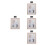 4Ensembles Kit Empreintes Bébés Rose Avec Pour Mains 7