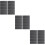 30Pièces Stickers Clavier Universels PVC Protecteur Multilingue 9