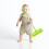 3Pièces Balai Jouet Enfant Vert Mini Pour Pretend 5