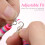 2Pièces Bracelet De Boho En Polymère Coloré Et Étanche 5