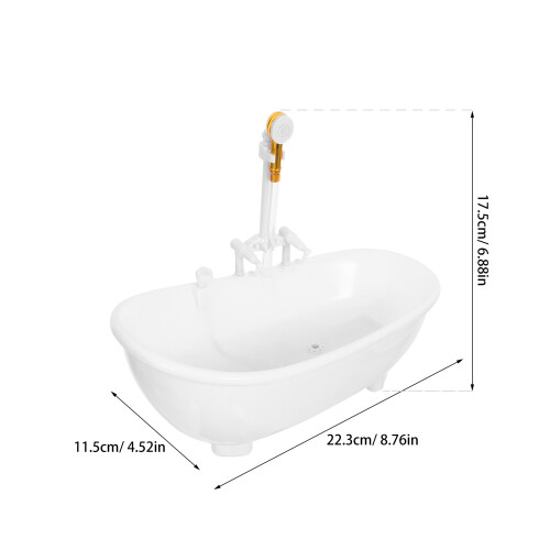 2Pièces Électrique Pour Blanche En Plastique Durable 1