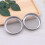 8Pièces Couvercles Germoirs Bocal Argent Résistants Maille Inox 8
