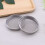 8Pièces Couvercles Germoirs Bocal Argent Résistants Maille Inox 10