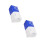 2Paquets Lingettes Jetables Multicolores Tissu Doux 10