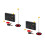 2Ensembles Kit D'entraînement Tennis De Table Confortable Résistant 10