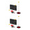 2Ensembles Kit D'entraînement Tennis De Table Confortable Résistant 11