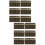 24Pièces Coffrets Pirate Mini Enfant Coffre Café 7