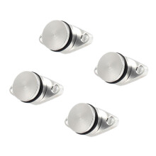 6 X 22 Mm Swirl Flap Flaps Delete Removal Blanks Plugs for M57 M57N M57Tu Silver