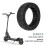 8.5x2.5 Solid Tire Mini/Leger Fluorescent Green 4