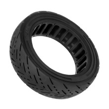 8.5x2.5 Solid Tire Mini/Leger Fluorescent Green