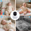 Monitor de Vídeo para Bebês com Tela de 4,3 Polegadas, Visão Noturna, PTZ, Rastreamento Automático e Controle Wi-Fi para Vigilância de Animais de 2