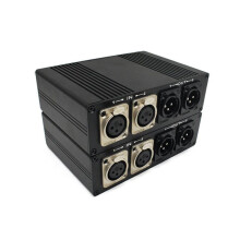 Estensore Audio Bidirezionale 2 XLR su Cavo In Fibra Ottica FC 20 Audio XLR Bilanciato A 3 Pin per Trasmissione A Fibra Ottica SPINA UE