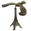 4Pcs Alloy Eiffel Tower Bird Statue Coffee Table Decor 1