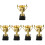 5Pièces Mini Trophées Dorés Récompenses Enfants 7