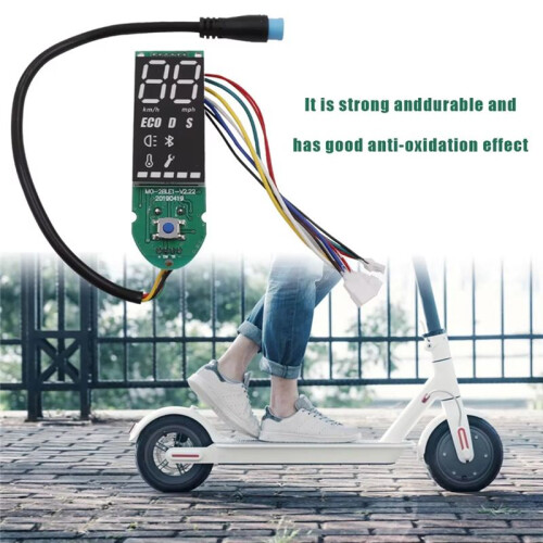 Electric Scooter Dashboard Assembly for  M365 Pro & Pro 2 ,Circuit Board Replacement with Enhanced Features