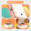 Pliable Portative Pour Enfants PP Robuste Coussin PU 5