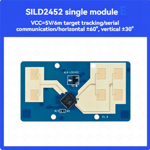 LD2452 Sensor Module 24G Multi-Target Human Positioning and Tracking  Module 6M Long-Distance Detection  Home 1