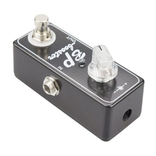 BP Booster Clean Boost Effektpedaler Helmetallskal Gitarr med True Bypass