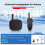 STARTRC Drone Speaker Megaphone Loudspeaker Wireless 3000m Control Distance for   4 Pro/ 3 Pro/ 2/Air 3 1