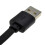 kenable FLAT USB A To MICRO B FAST CHARGE Cable 24AWG Cable  0.25m Lead BLACK 2