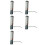 5X Lab  Dispenser Economic Semi-Automatic Liquid Dispenser Sleeve Type 5-25 Ml Adjustable Liquid Adder 1