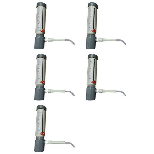 5X Lab  Dispenser Economic Semi-Automatic Liquid Dispenser Sleeve Type 5-25 Ml Adjustable Liquid Adder