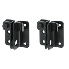 2X Flip Sliding Bolt Security Door Lock for Barn Cabinet Pet Cage Garden Bathroom Garage Window Sliding Door