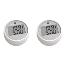 2X Ice Bath Thermometer and Timer, Water Thermometer for Ice Bath,Waterproof Cold Plunge Ice Bath Accessories