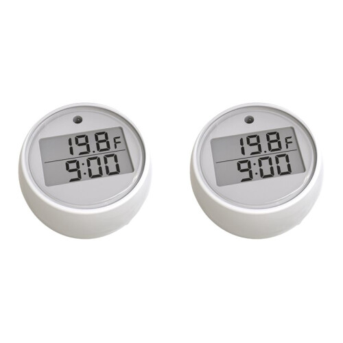 2X Ice Bath Thermometer and Timer, Water Thermometer for Ice Bath,Waterproof Cold Plunge Ice Bath Accessories