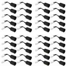 40Pcs E27 Lamp Holder Construction Socket Lamp Holder DIY Construction Site Socket Renovation Socket Lighting Accessorie