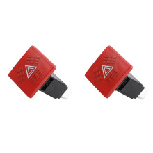2X Aviso de Interruptor de Emergência Hazard Emergency Flasher 500388626 234029 para Eurotech Eurocargo Trakker