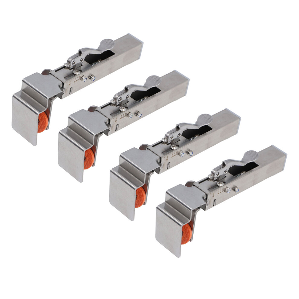 Stainless Steel Drawer Clip 21-50mm Adjustable