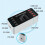 65W 8-Port USB-Ladestation EU-Stecker LCD 8