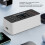 65W 8-Port USB Charging Station Multi USB Hub LCD Display EU Plug 2