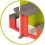 Smoby - Parasol for picnic tables - 80 x 90 cm - Red 3