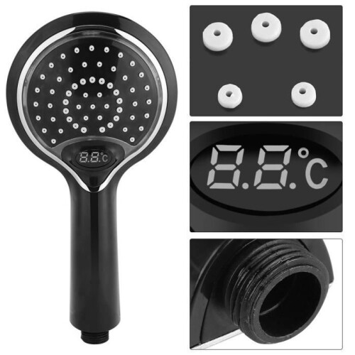 LED Shower Head Handheld Shower Head with LED Lighting - 3 Colors 2