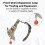 No-Pull Harness 4.0-45.0kg S-XL Khaki/Black/Red 4