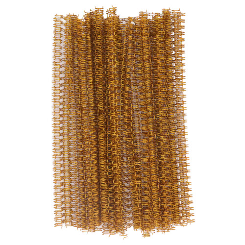 Ensemble de 100 épingles à double boucle, capacité de 20 feuilles, pas de 3:1, couleur or 1