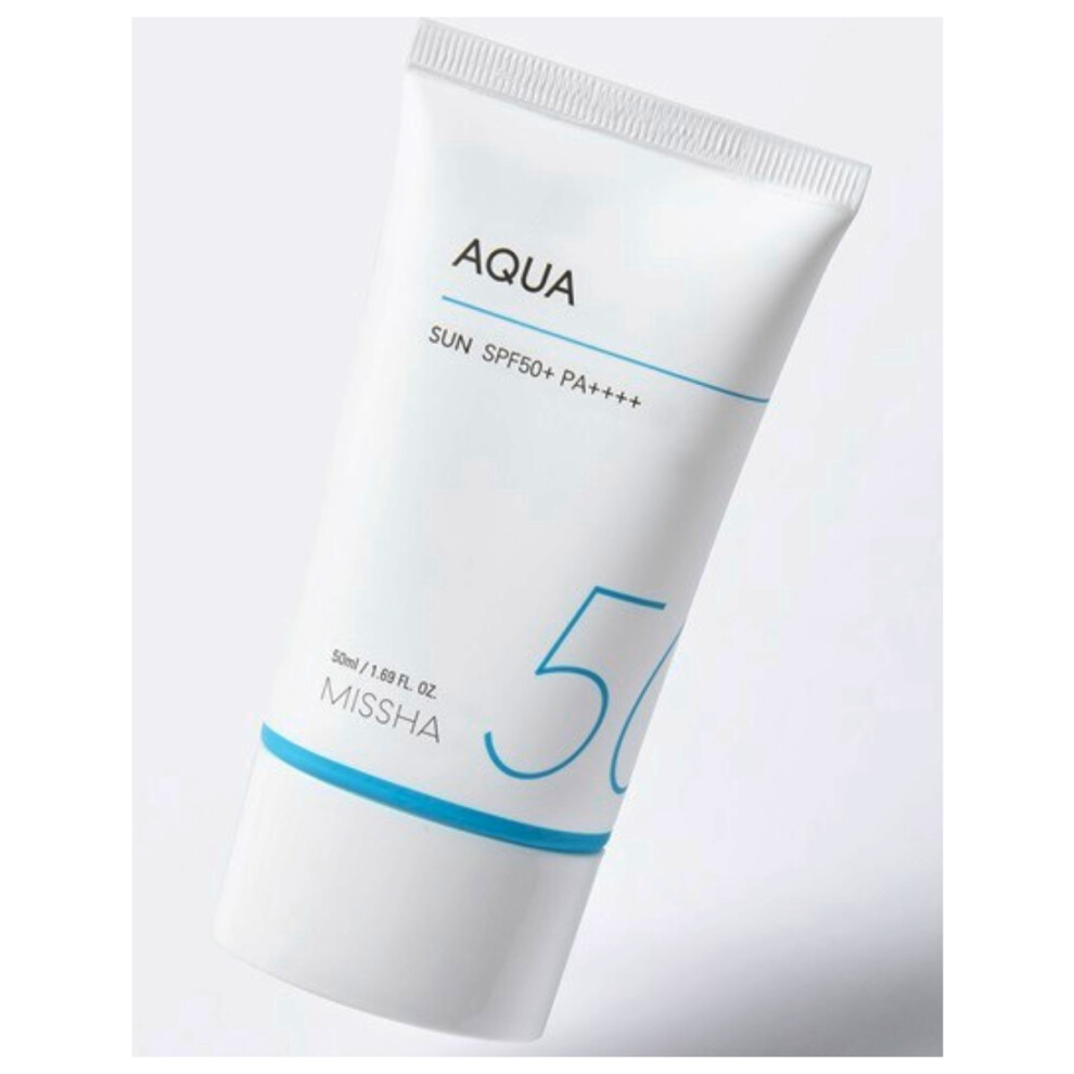 Missha All Around Safe (SPF50+) Aqua Sun Gel | Lightweight Korean Sunscreen Gel - 50ml