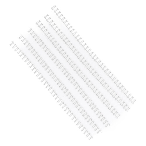 Silver 100pcs Double Loop Binders 20 Sheet