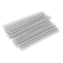Silver 100-Pack 6.4mm Wire Binders 20 Sheet