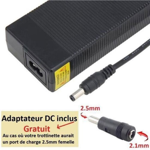 Φορτιστής 42V DC για ηλεκτρικά σκούτερ 36V: Etwow, Go Ride, Kugoo, Urbanglide, Wispeed, Wegoboard, M 1