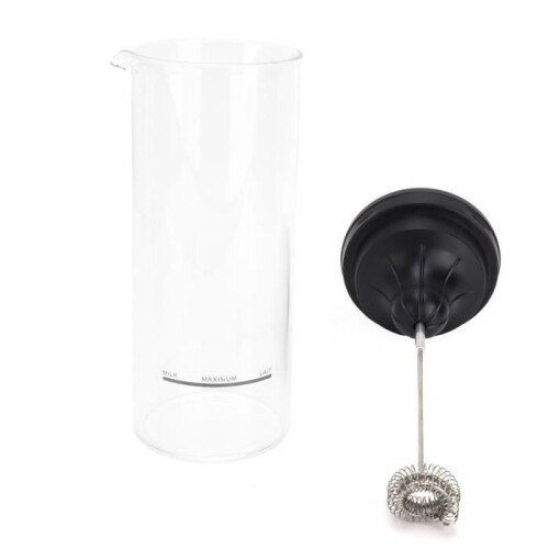 Melkopschuimer - PWSHYMI - Elektrisch - RVS - 450 ml - Draagbaar 2