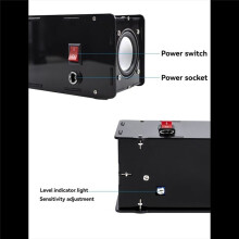 FM Radio DIY Electronics Kit 5.0-Compatible Speaker with Voice-Activated Level Indicator DIY Electronics Kit