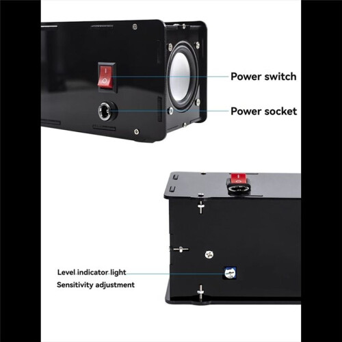 FM Radio DIY Electronics Kit  5.0-Compatible Speaker with Voice-Activated Level Indicator DIY Electronics Kit