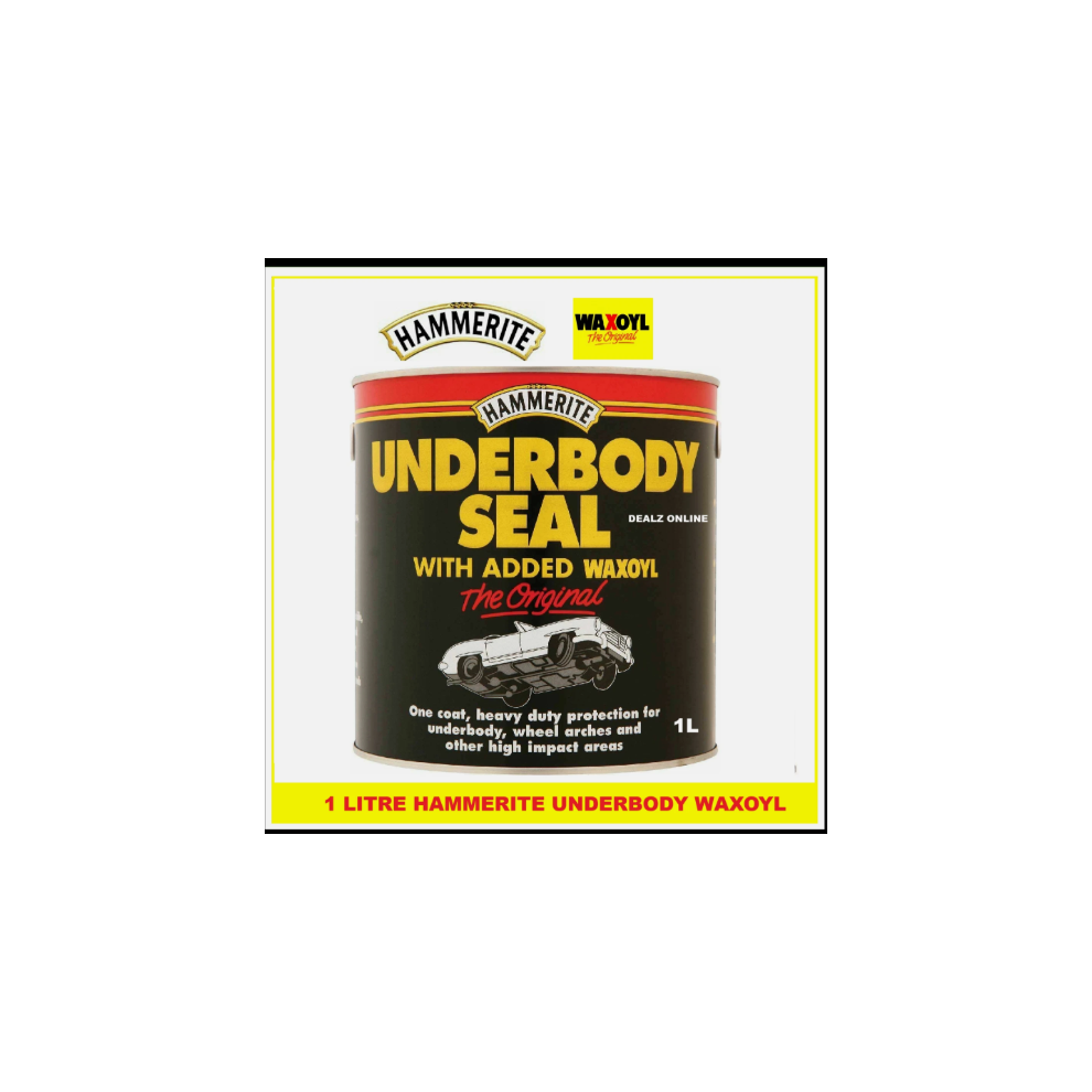 Hammerite - Underbody Seal With Waxoyl - Schutz 1 Litre 5092946