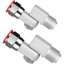 Confezione da 2 Pezzi di Ricambio per Giunto Girevole 235486, Perno di Rotazione A 180 con Filettatura da 7/8", Compatibile con Spruzzatori Ed