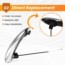 51217198472 Car Front Right Door Handle for  for  for Cooper R50 R52 R53 R55 R56 R57 R58 R59 LHD