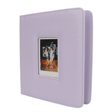 Instant Photo Album 288 Pockets 2x3 PU Purple