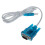 4X DB9 Computerdatakabel DB9 9-Pins VGA Vrouwelijke Kabel USB Naar R232 Interface Datakabel 2